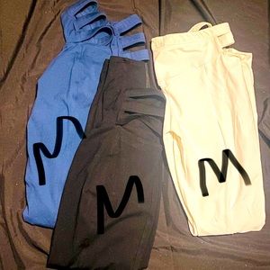 Bombshell leggings. Rare items. Set of 3 leggings. Savage cutout leggings.